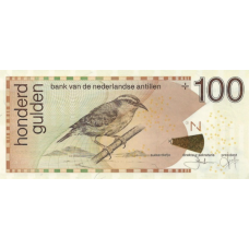 P31h Netherlands Antilles - 100 Gulden Year 2016